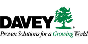 Davey logo. Proven Solutions for a Growing World.